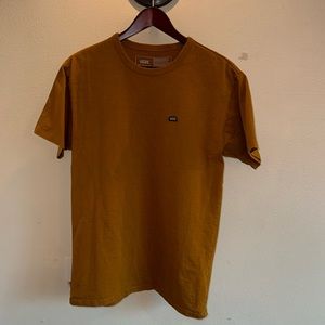 Vans brown skateboarding tee